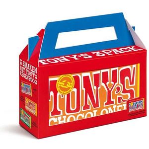 Tony&apos;s Chocolonely - Tony&apos;s Regenbogen Classic 3er-Pack