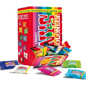 Tony's Chocolonely - Tiny Tony's Chocolade Mix - Mix van 10 Smaken - 100 Mini Chocolaatjes - 900 gram