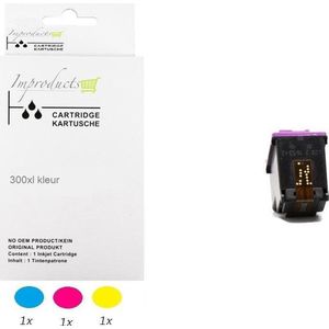 Improducts® Inkt cartridges - Alternatief HP 300 / 300XL CC644EE kleur