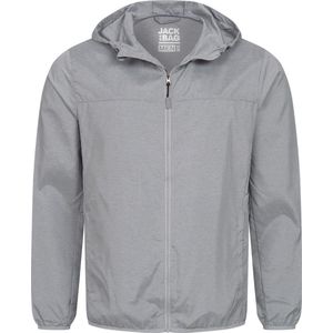 Jack - Packable Jas - Grijs - Heren - Weerbestendig - 100% Polyester