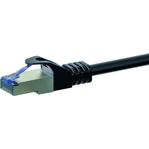 Danicom CAT6a S/FTP (PIMF) patchkabel - 5 meter zwart - netwerkkabel - internetkabel - UTP kabel - RJ45 - 10000 mbit/s