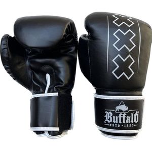 Buffalo Outrage bokshandschoenen zwart met wit 12oz