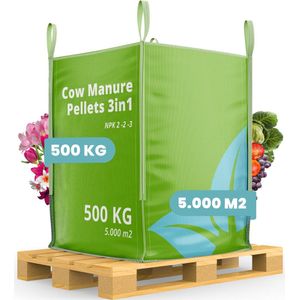 Koemestkorrels 3in1 - Tuinmest - Verbetering Bodemstructuur - Natuurlijke Verrijking