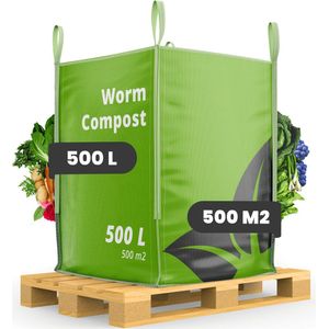 Organifer - Wormenmest - Vermicompost - Rijk aan Mineralen - Microbenrijk