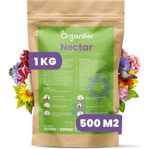 Vlinderbloemen en Bijenmengsel - Nectar - 40 soorten  (1 kg voor 500 m2)
