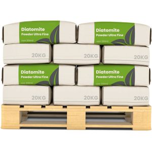 Diatomeeënaarde - 100% Zuiver - Ultra fijn Poeder  (50x = 500 kg)
