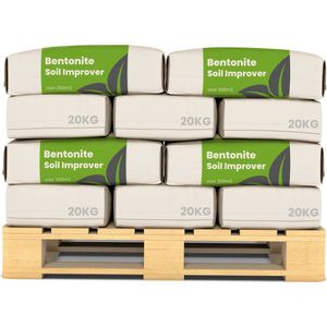 Bentoniet Klei - Zandgrond Bodemverbeteraar( 24x = 480 kg - voor 4800 m2)