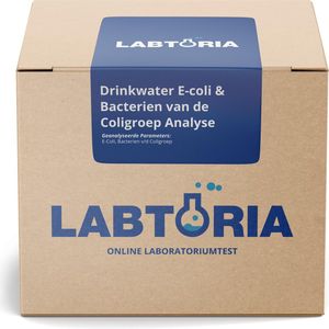 Labtoria Drinkwater E-coli & Bacterien van de Coligroep Analyse Monsterkit - 1L