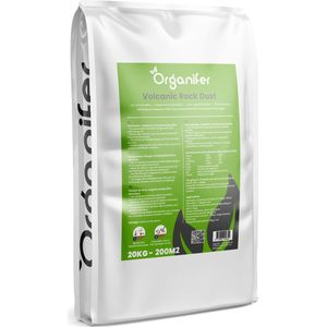 Lavameel uit Eifel Oergesteente (20kg, 200m2) Bodemverbeteraar Lava Meel Met Silicium Organifer