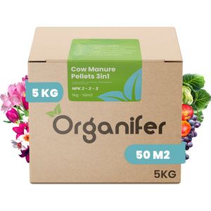 Organifer - Koemestkorrels 3in1 - Tuinmest - Geschikt Voor Alle Grondsoorten