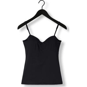 Ibana Eden Top Tops & T shirts Dames Shirt Zwart