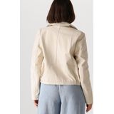 Ibana - Jeyla - Leren Jas - Ecru