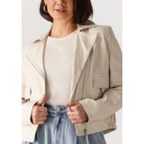 Ibana - Jeyla - Leren Jas - Ecru