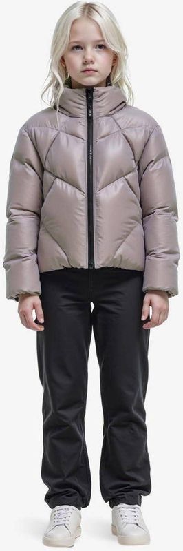 KRAKATAU - Gevoerde Jas - Winter - Met Ritssluiting en Opstaande Kraag