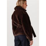 Ibana Cristel Jassen Dames - Winterjas - Bruin - Maat 34