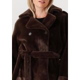 Ibana Cristel Jassen Dames - Winterjas - Bruin - Maat 34