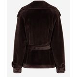 Ibana Cristel Jassen Dames - Winterjas - Bruin - Maat 34