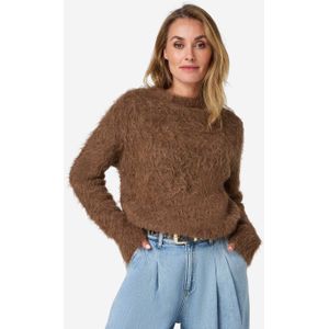 IBANA - Konia - Gebreide Trui - Bruin - Wol