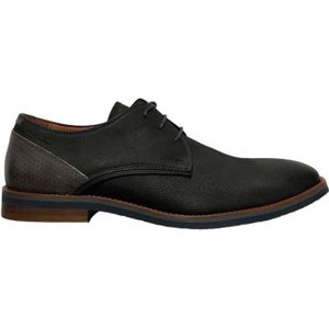 Van Lier - 2418636 - Nette Veterschoenen - Grijs - Leer