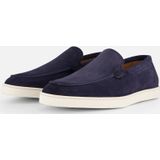 Van Lier - Lugano - Instappers - Blauw - Leer