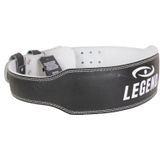 Legend Sports Fitness riem heren/dames zwart leer