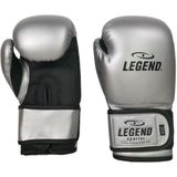 Legend 4-8 jaar Bokshandschoenen kind Zilver/mat zwart Maten: 4oz