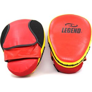 Legend Sports Legend comfort stootkussen rood/geel leer