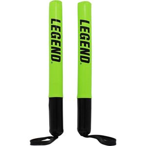 Target Sticks Stootkussens Zwart/Neon Geel - Hoogste kwaliteit - Ultra soepel Legend-Fiber Absorb