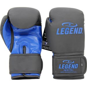 Legend Bokshandschoenen LegendClima & Protect Mat zwart/Blauw Maten: 8oz