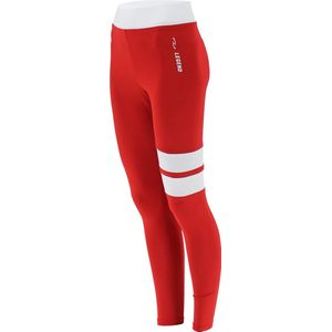 Legend Sportlegging rood - witte streep