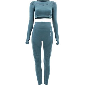 Legend Sport Legging Steel blauw