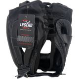 Legend Sports Hoofdbeschermer leder pro mat