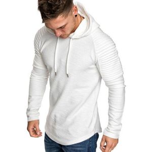 Hoodie Rib Sleeve White M