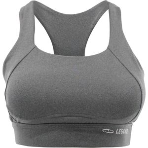 Trendy Racerback Sport-BH  grijs Maat: L