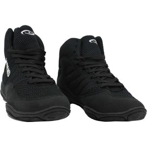 Legend Boksschoenen, Krav Maga- Fitness- Worstelschoenen zwart mesh Maat: 42