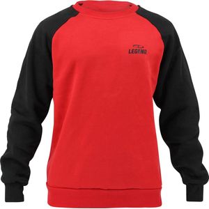 Trui/sweater dames/heren Rood Fleece