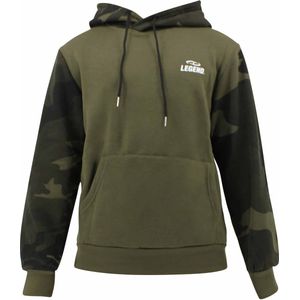 Hoodie heren Army Camo fleece  M