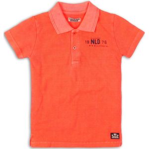 DJ Dutchjeans8 - Jongens Poloshirt - Bright coral