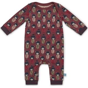 Charlie Choe Boxpak donkerrood met geisha - Maat 50