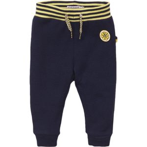 Dirkje - Joggingbroek meisjes - Navy+Yellow - Maat 56