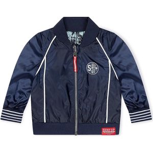 Dirkje - E-HAWAII - Tussenjas - Navy met Witte Accenten - Reversible