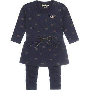 DIRKJE Babymeisjesjurk, donkerblauw, 74