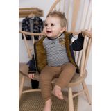 Dirkje - Lead the Others - Longsleeve - Wit - Grijze Strepen