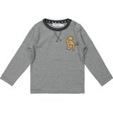 Dirkje - Lead the Others - Longsleeve - Wit - Grijze Strepen