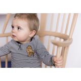 Dirkje - Lead the Others - Longsleeve - Wit - Grijze Strepen