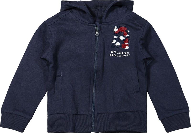 Dirkje - Vest - Blauw - Gebreid