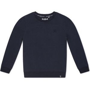 Koko Noko Jongens Neil Sweater, Dark Blue, 3 Maanden