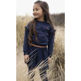 Koko Noko - Sweater Nova - Donkerblauw - Ruches