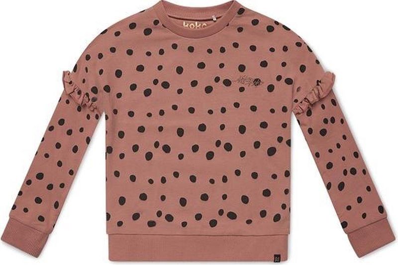 Koko Noko - Nova - Hoodie - Donkerroze - Biologisch Katoen