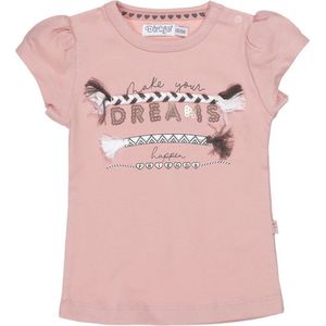 Dirkje Meisjes Shortsleeve Tshirt Dreams Old Pink